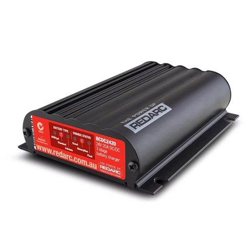 24 Volt 20 Amp In-vehicle battery charger Redarc