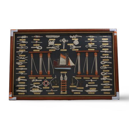 Vintage Nautical Knot Board